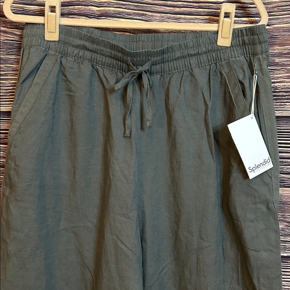 Splendid Women’s wide leg green gray Joggers | XL - Picture 2 of 14